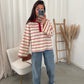 Striped polo shirt