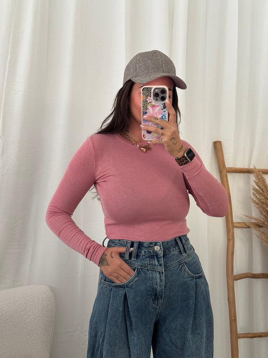 Basic thermo top pink