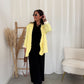 Sporty blazer yellow