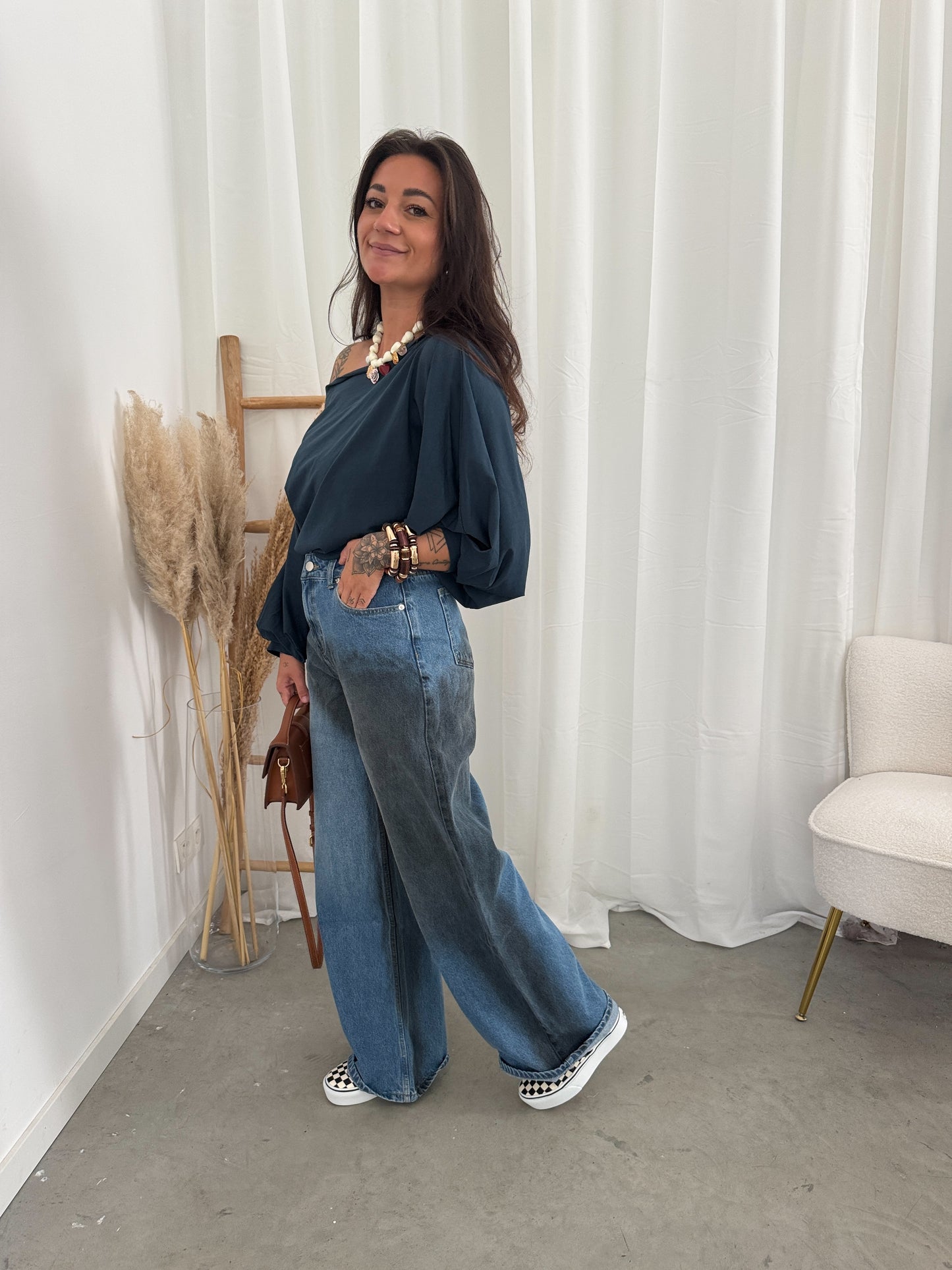 Dye denim