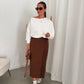 Sam sweater white
