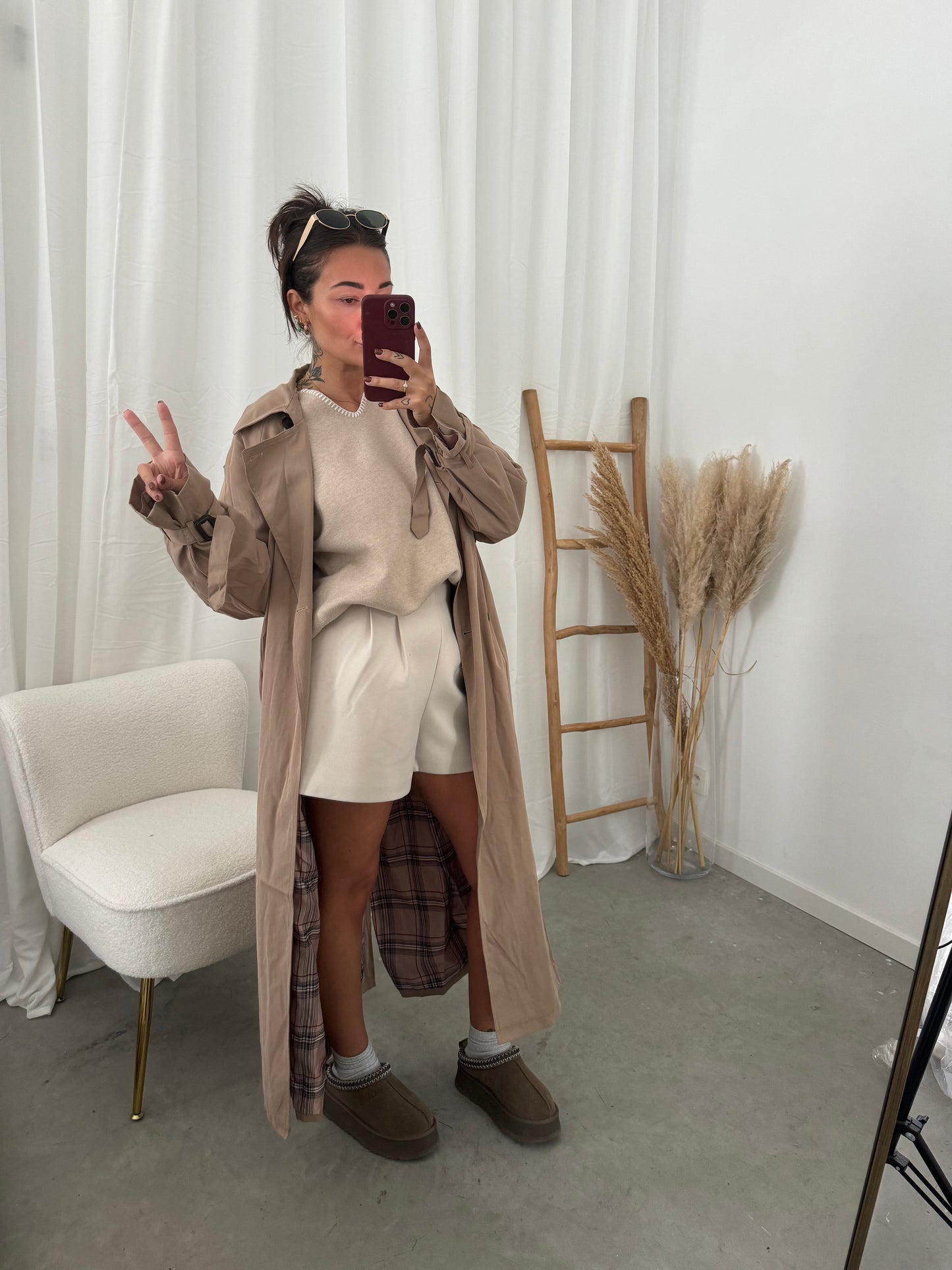 Trenchcoat beige