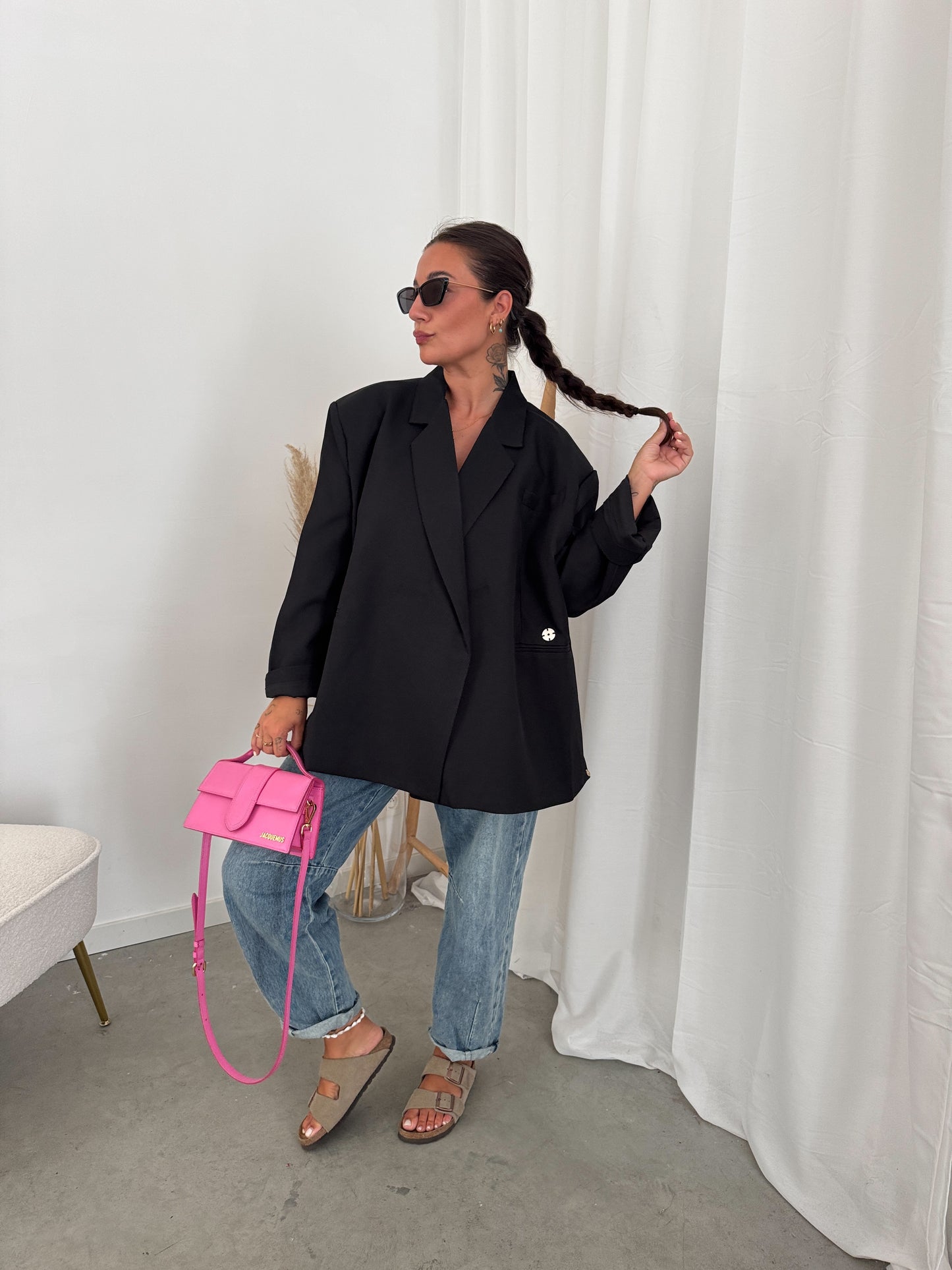 Elli blazer black