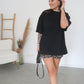 Oversized tshirt black