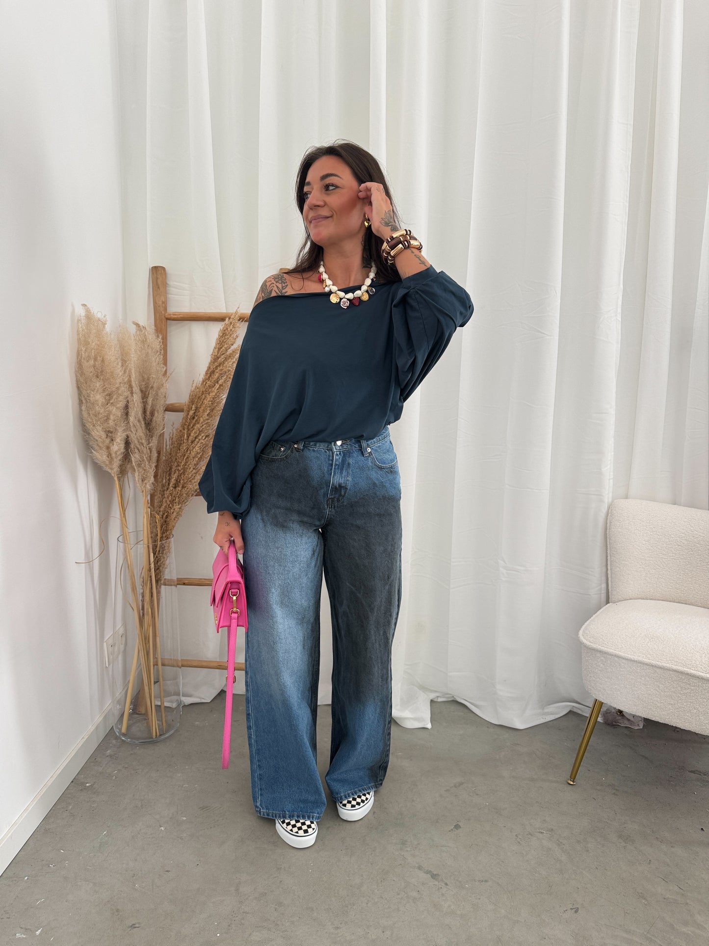 Dye denim