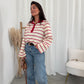Striped polo shirt