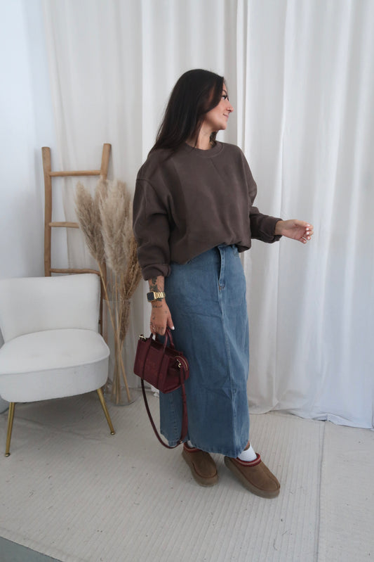 Clara sweater brown