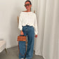 Sam sweater white