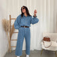 Flower denim