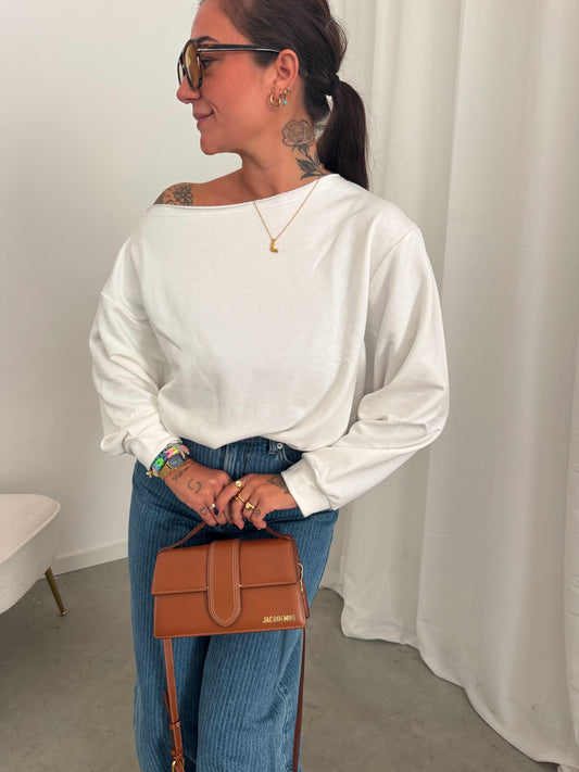 Sam sweater white