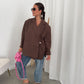 Elli blazer chocolat