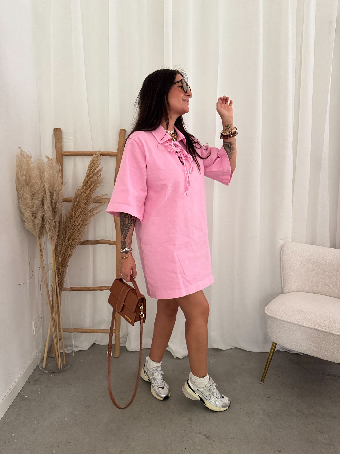 Lilie dress pink