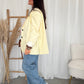 Oversized blazer butteryellow