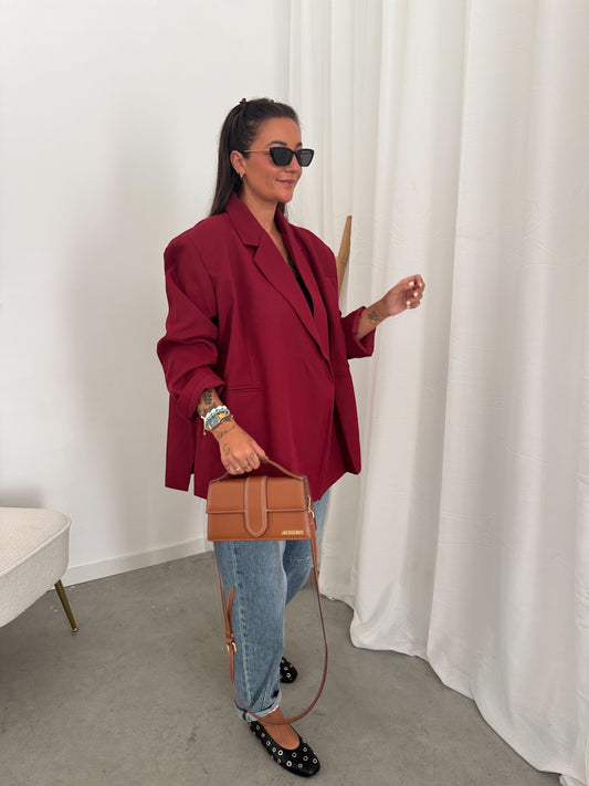 Elli blazer bordeaux