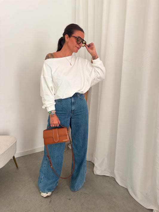 Sam sweater white