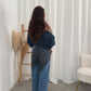 Dye denim